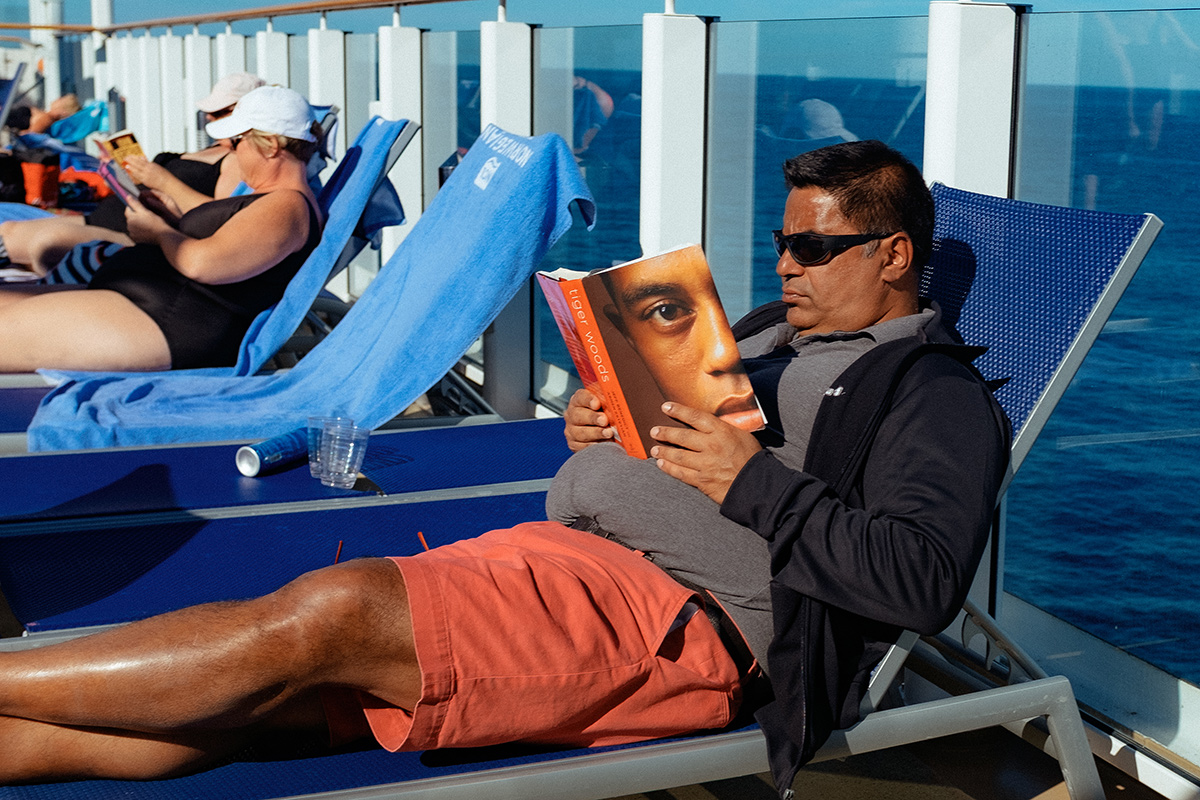 “Empire” by Photographer Justin Gaar 12.05.25 — STAFF Asatirical series by Los Angeles-based photographer Justin Gaar. “Empire” takes an anthropological approach to the cruise ship experience. The series, self-published as a booklet last year, explores the banality of imperialism and how it’s actively produced and reproduced through cruise tourism. Putting a glossy, postcard sheen on the naked hierarchies of power on a cruise ship, the images were taken on a single five-day cruise in the Caribbean in 2019 and marks Gaar’s first photo project.